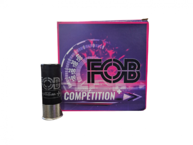 FOB Compétition Plus Calibre 12 / 70mm / Bourre à jupe / Plomb n°7